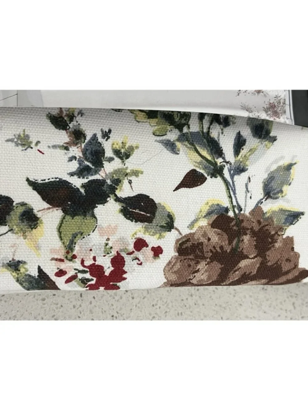 Lauren Ralph Lauren Floral Border Shower Curtain Cottagecore Rose Print 70x72